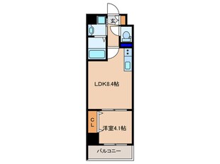 ACT DOORS天六の物件間取画像